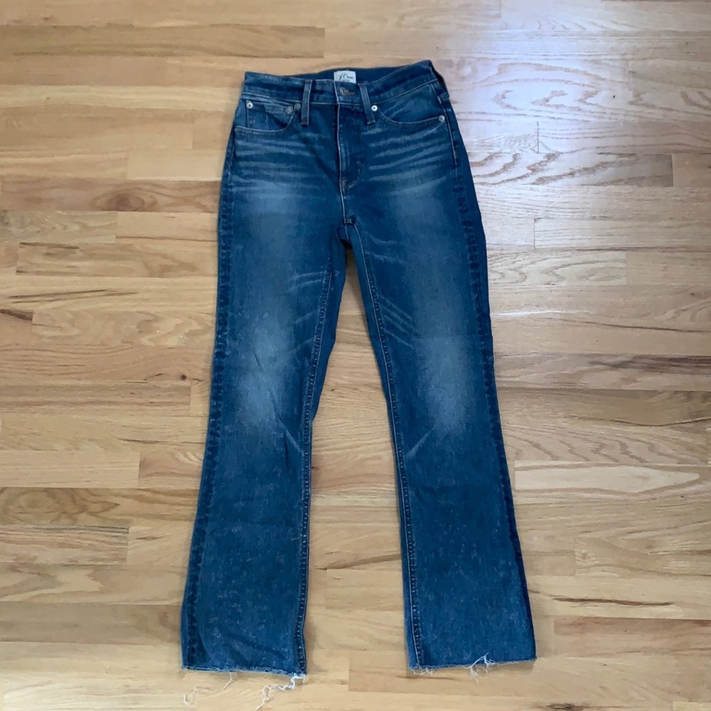 JCrew Billie Demi Bootcut Crop 25t